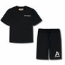 AVIREX  STACKED LOGO SHORT SET- Men’s -BLACK