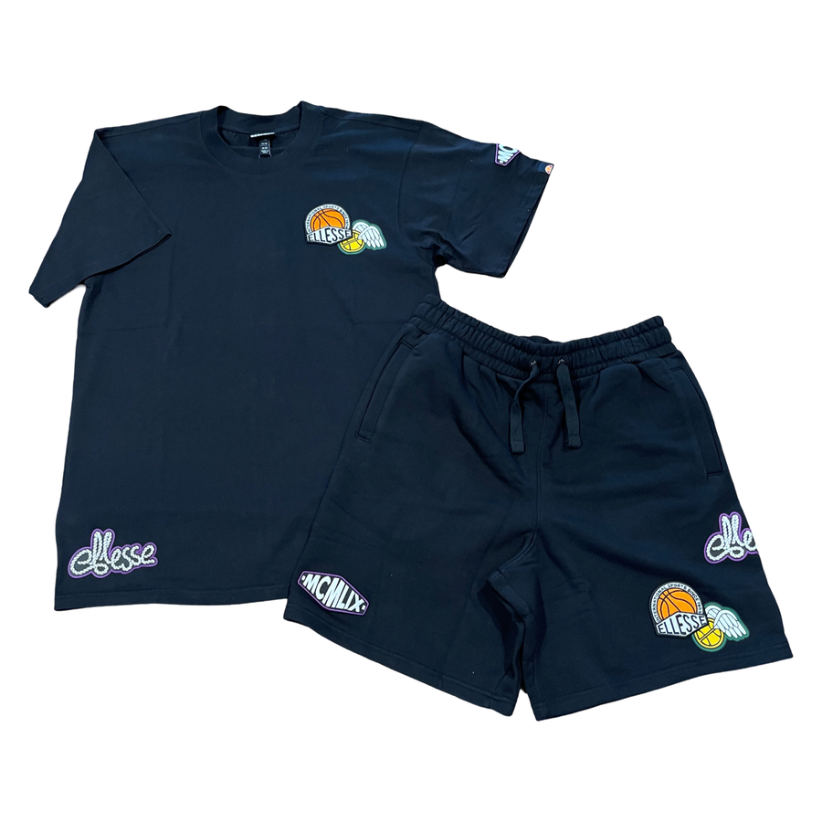 Ellesse BORETTO  SHORT SET Men’s -BLACK