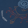 SCOTCH & SODA PLACE EMBROIDERED ARTWORK RELAXED  FIT SWEATSHIRT MEN’S /ENSIGN BLUE