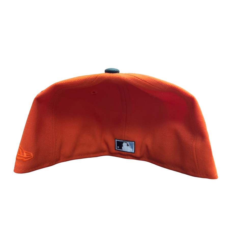 NEW ERA 5950 CUSTOM FITTED-ANAHEIM ANGELS/ ORANGE BLACK