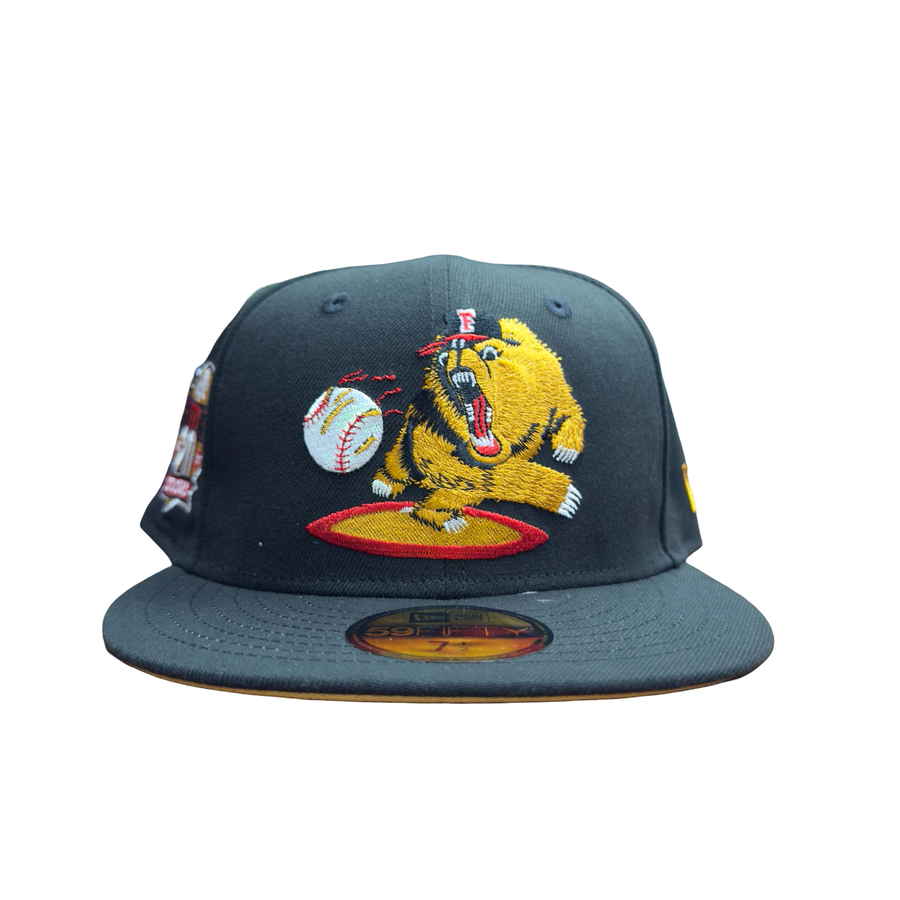 NEW ERA 5950 CUSTOM FITTED-GRIZZLIES/BLACK GOLDEN