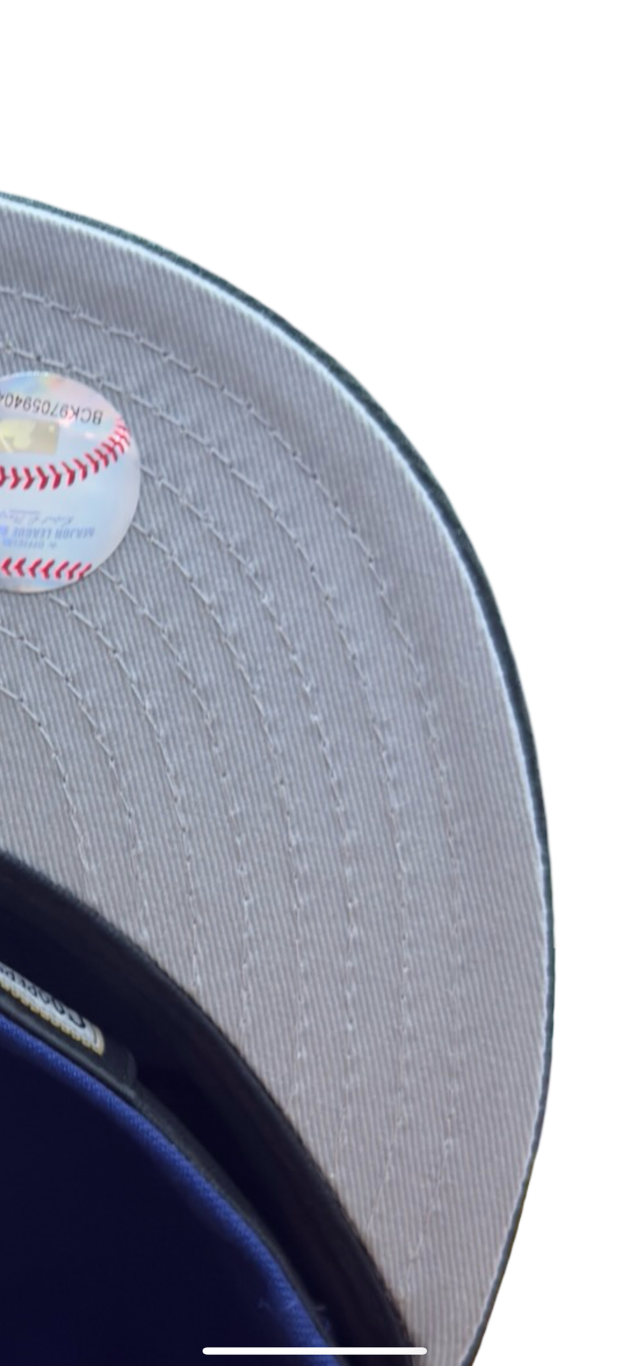 NEW ERA 5950 CUSTOM FITTED-LA DODGERS /ROYAL BLACK