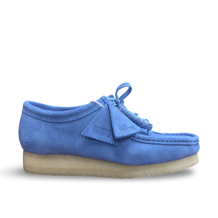 Clark’s WALLABEE BOOT LOW Men’s -BLUE SUEDE