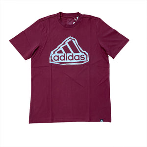 Adidas M FLD BOS LOGO TEE Men’s - SHADOW RED