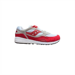 Saucony Originals SHADOW 6000 Men’s - WHITE/RED/ROUGE