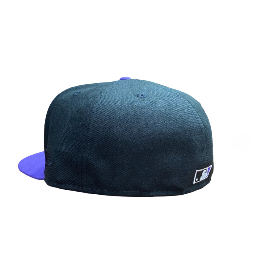 NEW ERA 5950 ARIZONA DIAMONDBACK CUSTOM FITTED-BLACK POLY/PURPLE