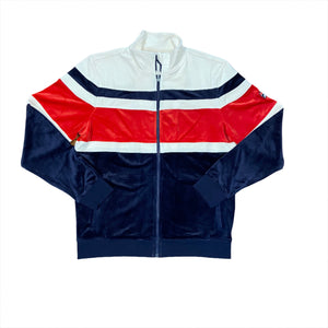 Fila SMART RETRO BLKD VELOUR TRACKSUIT Men’s - FNVY/GARD/FRED