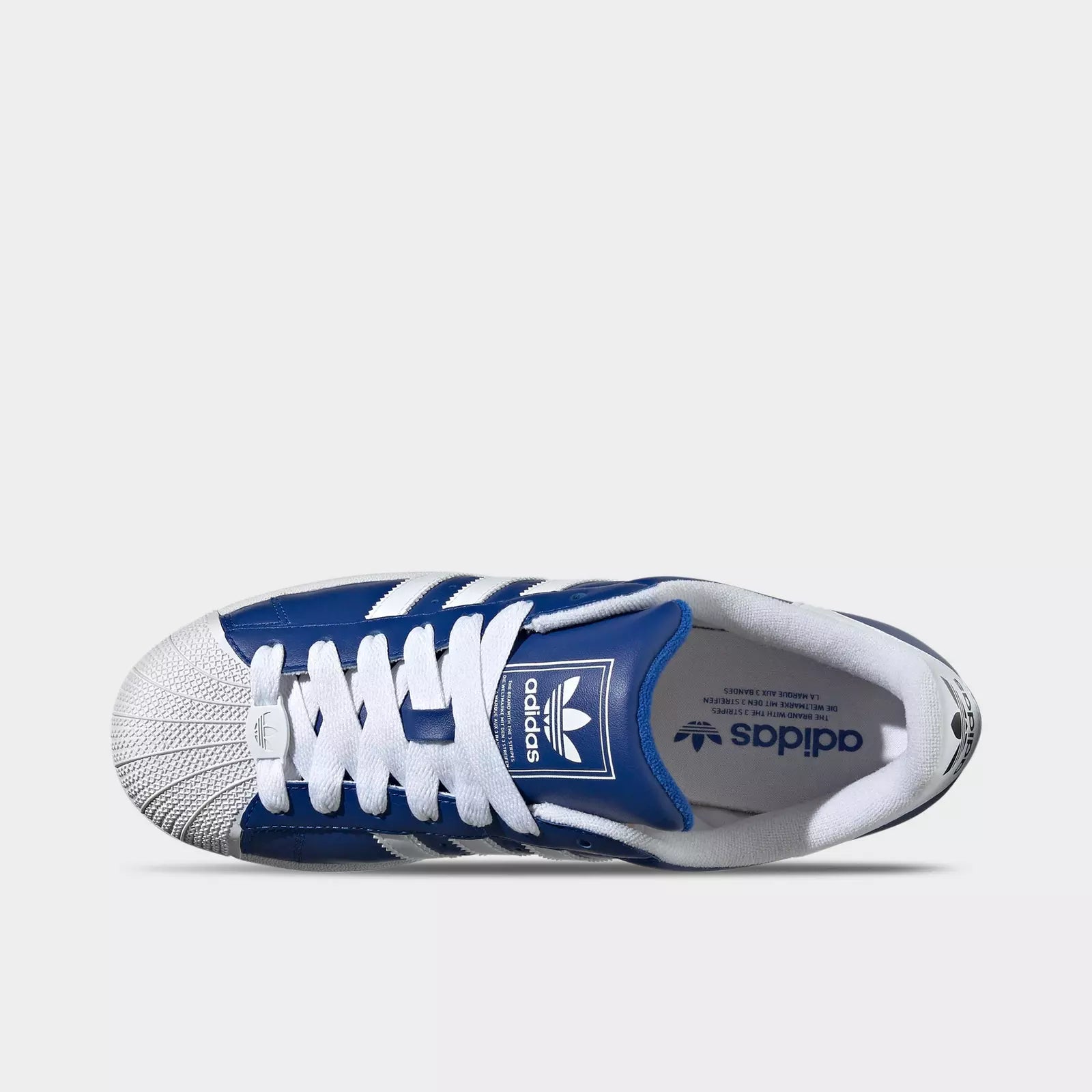 adidas Men's Superstar II Shoes, Size 9.5, Royal Blue/White adidas Men's Superstar II Shoes, Size 9.5, Royal Blue/White