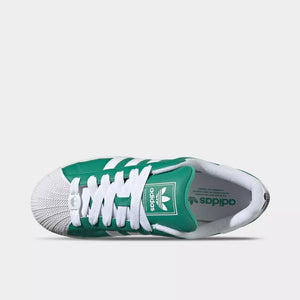 adidas Superstar II Shoes - Men's - Semi Court Green / Cloud White - 10.5 adidas Superstar II Shoes - Men's - Semi Court Green / Cloud White - 10.5