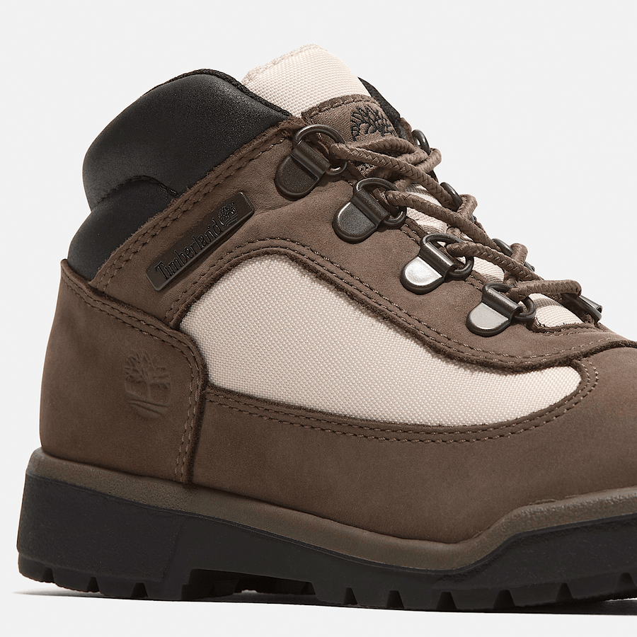 Timberland  FIELD MID LACE BOOT Junior’s - MEDIUM BROWN NUBUCK