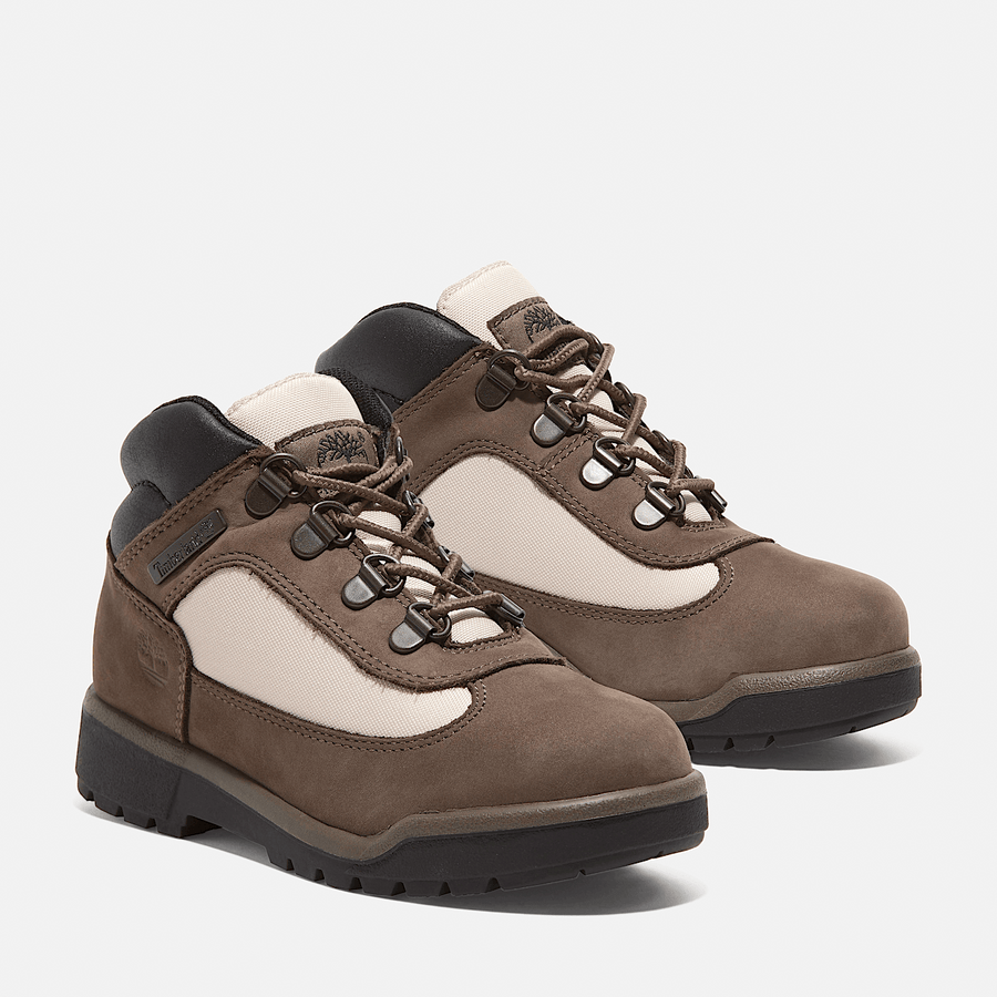 Timberland  FIELD MID LACE BOOT Junior’s - MEDIUM BROWN NUBUCK