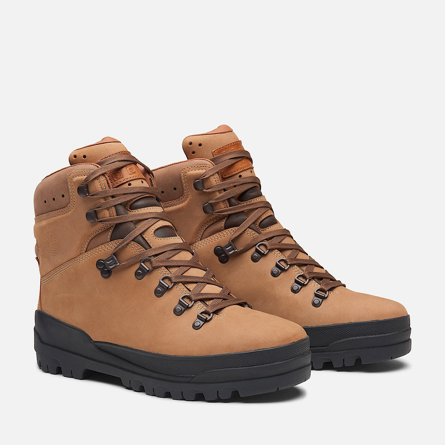 Timberland WORLD  HIKER MID LC WATERPROOF BOOT  Men’s -MEDIUM BEIGE NUBUCK