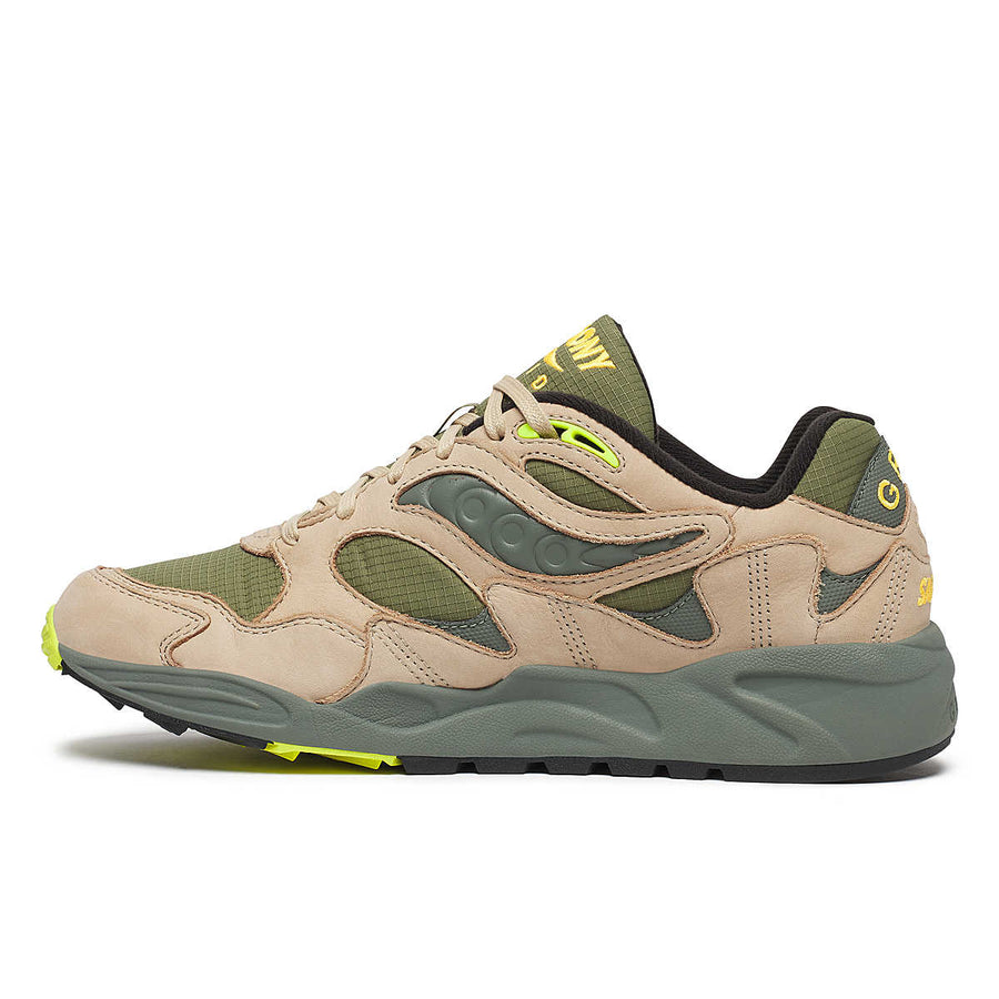 Saucony Originals GRID SHADOW 2 Men’s - AVOCADO/BEIGE