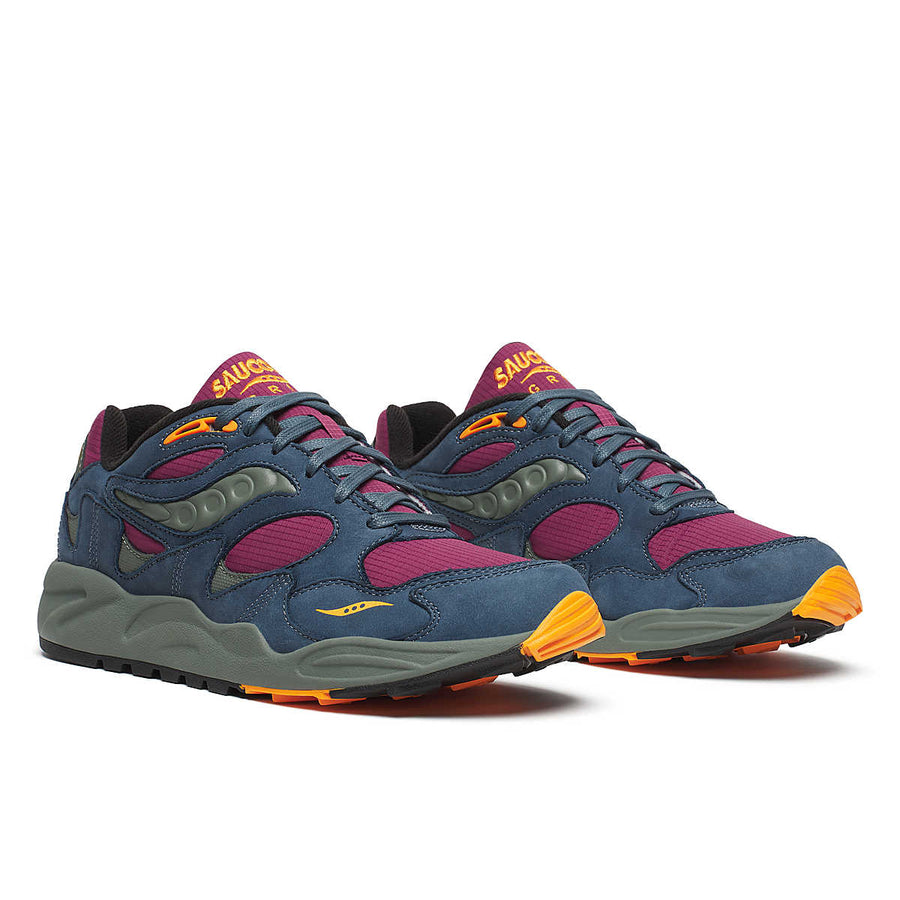 Saucony Originals GRID SHADOW 2 Men’s - PURPLE/BLUE