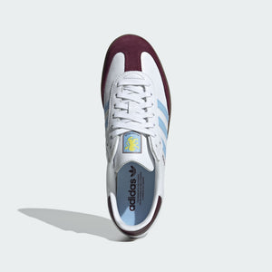 Adidas Original SAMBA LICENSED Men’s -WHITE/ MAROON/GLOBLUE