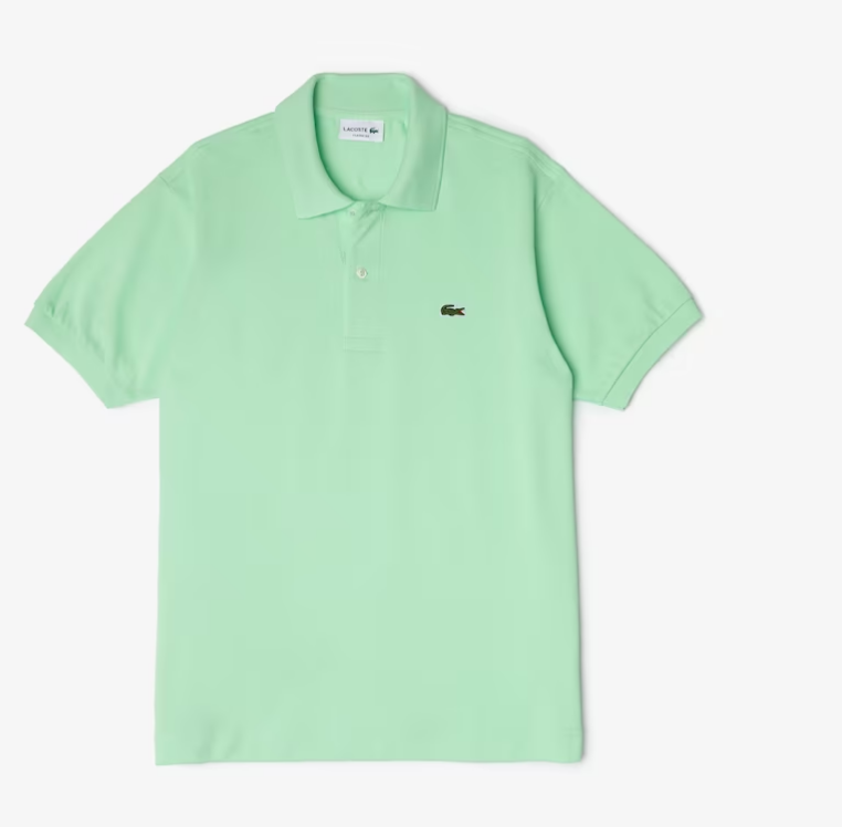 LACOSTE POLO CLUB SHIRT Men s LIGHT GREEN