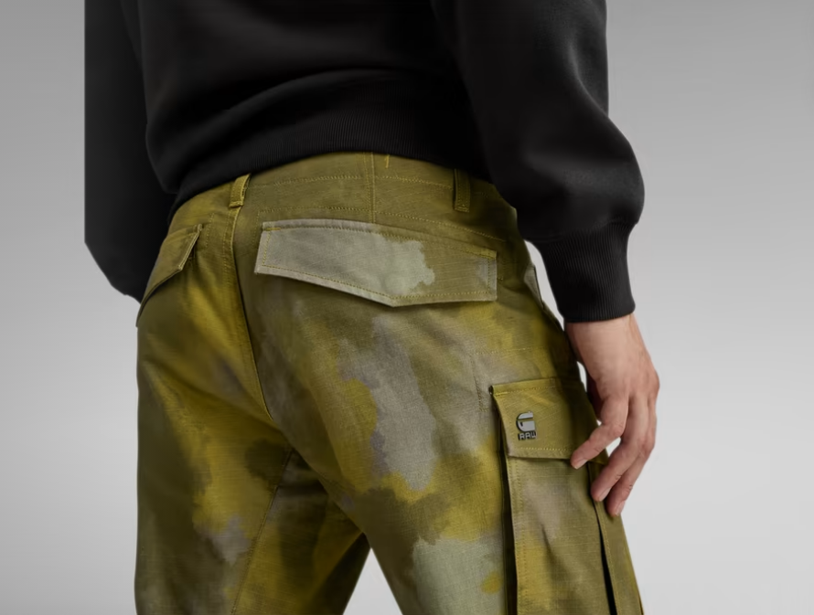G-Star RAW ROVIC ZIP 3D REGULAR TAPERED CARGO-PANT Men's - TOBACCO G-Star RAW ROVIC ZIP 3D REGULAR TAPERED CARGO-PANT Men's - TOBACCO