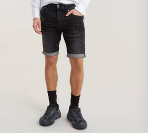 G-STAR 3301 SLIM JEAN SHORT Men’s -ELTO BLACK