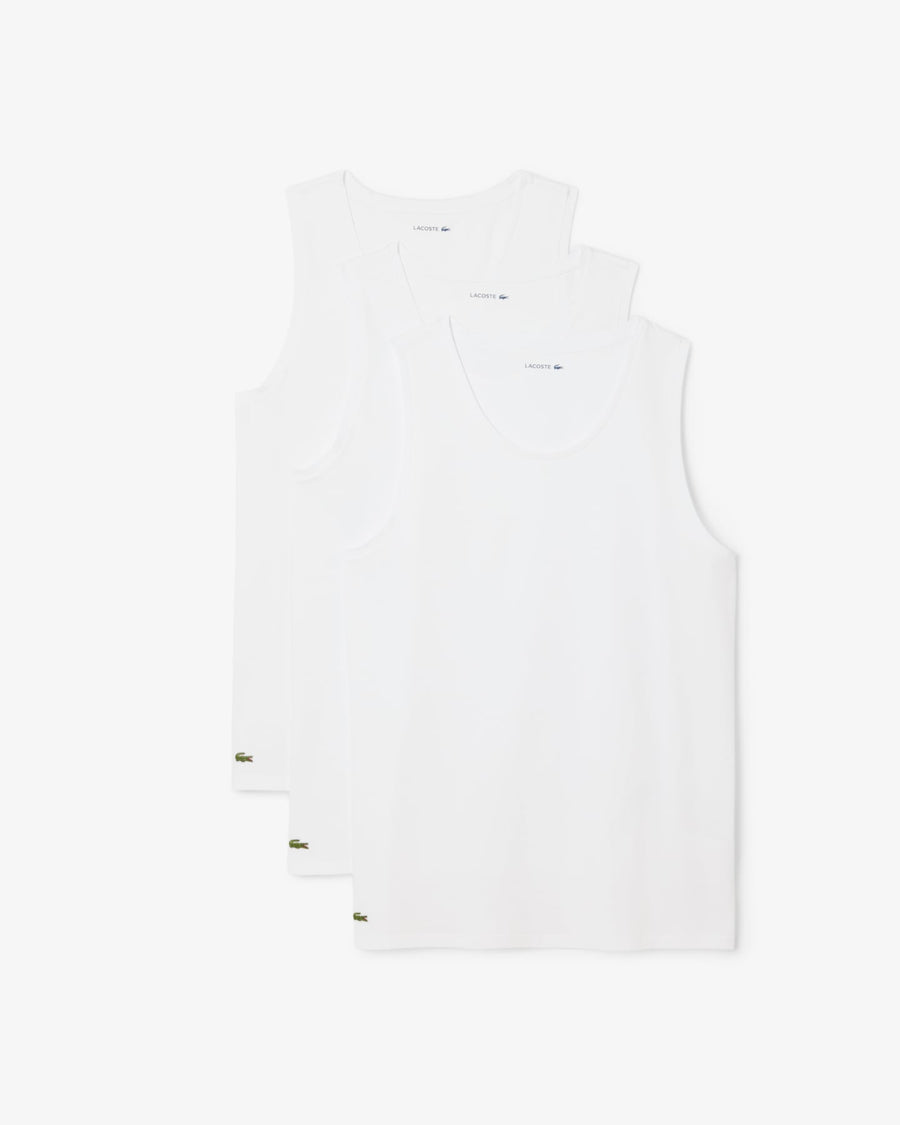 LACOSTE 3PK TANK TOP Men’s - WHITE