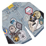 Godspeed Patchwork Denim Shorts Men's- Blue