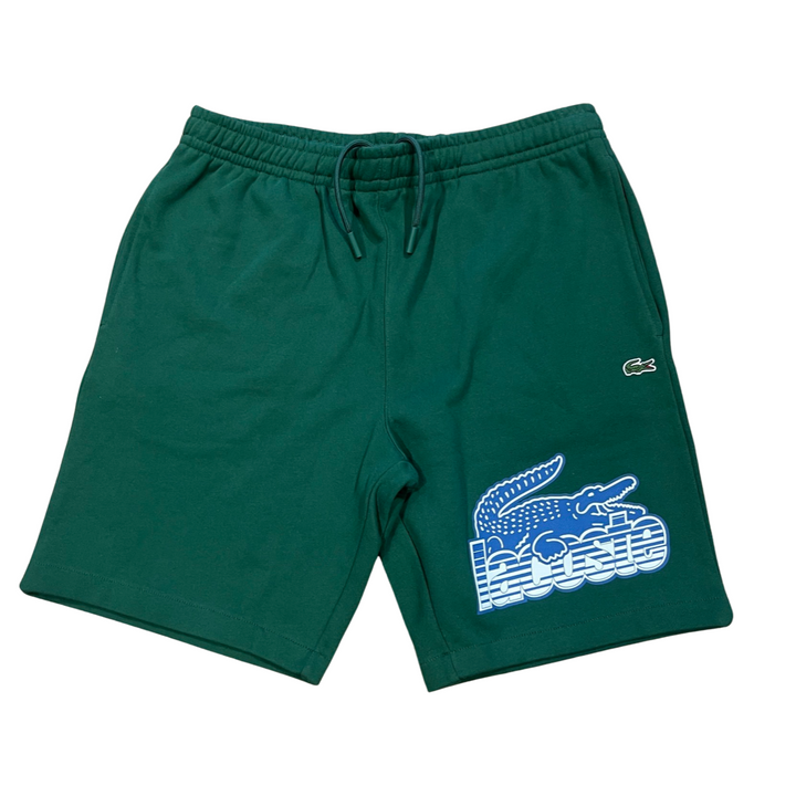 Lacoste REGULAR FIT GRAPHIC SHORTS Men’s - GREEN-132