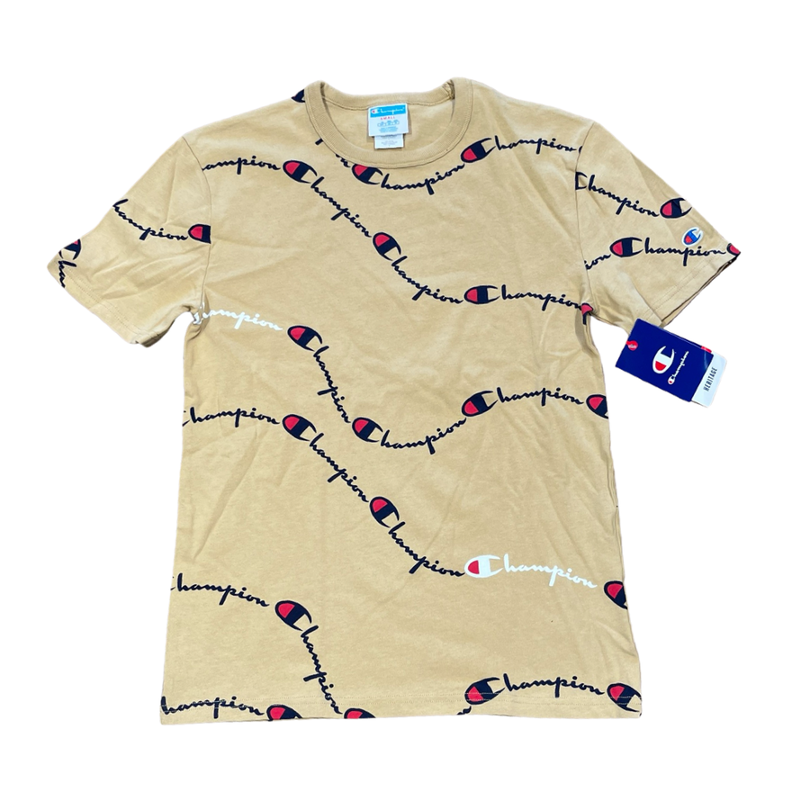 Champion SCRIPT BIG W HERITAGE SS TEE Men’s - SANDROCKS SCRIPT