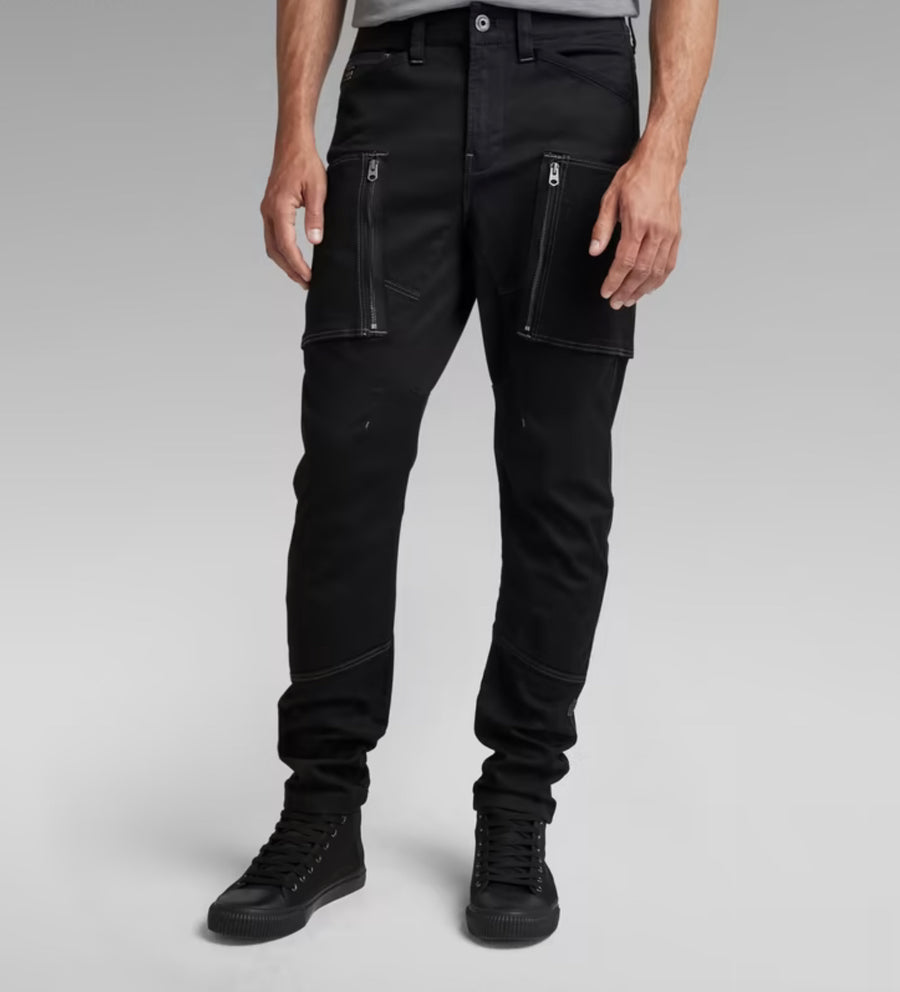 G-Star RAW ZIP PKT 3D SKINNY CARGO-PANT Men’s -  BLACK