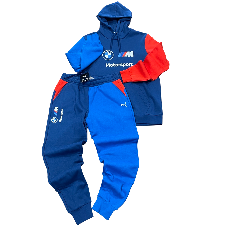 Blue puma sweatsuit sales