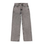 L/AB C/O OFF WHITE  STRAIGHT FIT PIPED DENIM JEAN - MEN’S/ SMOKE FADE