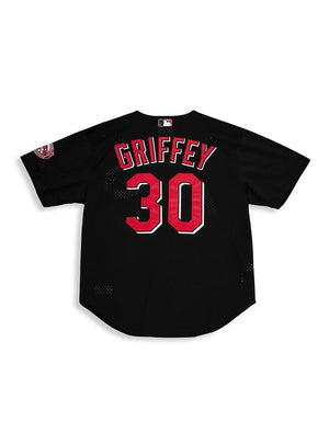 Mitchell & Ness MLB AUTHENTIC BP JERSEY CINCINNATI REDS Men’s -BLACK RED