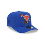 NEW ERA 5950 CARTOON PRE-CURVED - NEW YORK KNOCKS ‘/ ROYAL BLUE ORANGE