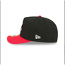NEW ERA 5950 CARTOON PRE-CURVED -  CHICAGO BULL  / BLACK RED