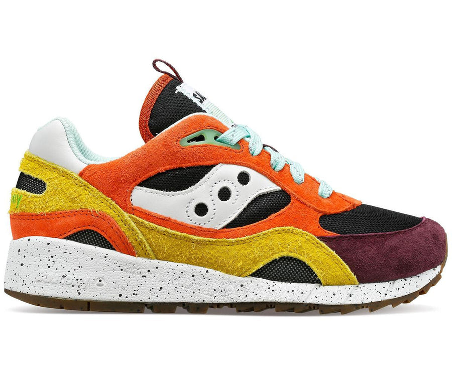 Saucony Originals SHADOW 6000 Men’s - CORAL/MUSTARD