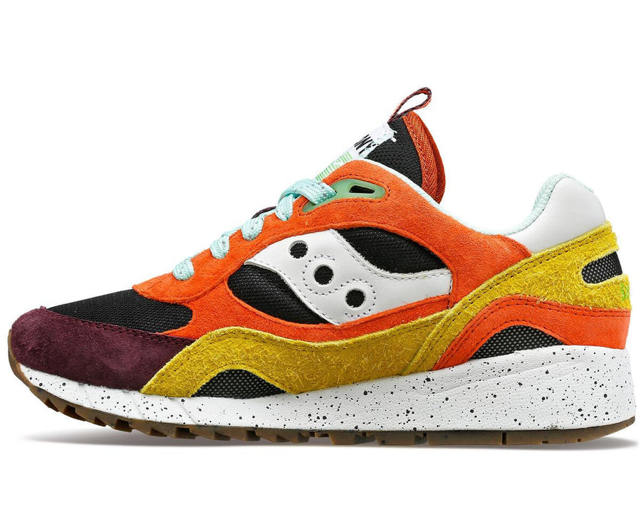 Saucony Originals SHADOW 6000 Men’s - CORAL/MUSTARD