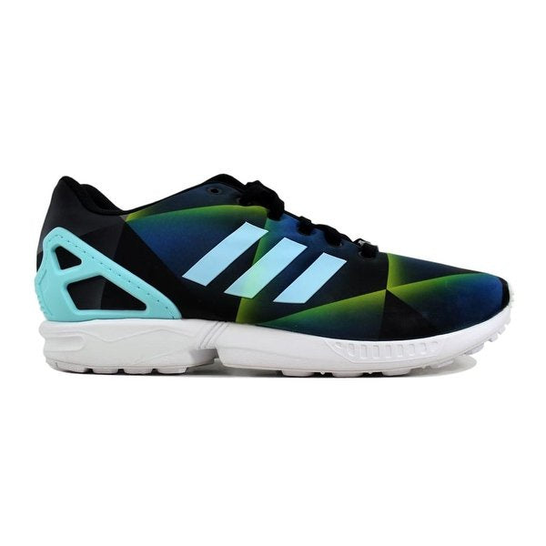 ゆ Adidas Original ZX FLUX TR Men's - FTWWHT/CLAQUA/CBLACK/FTWBLA/AQUCLA/