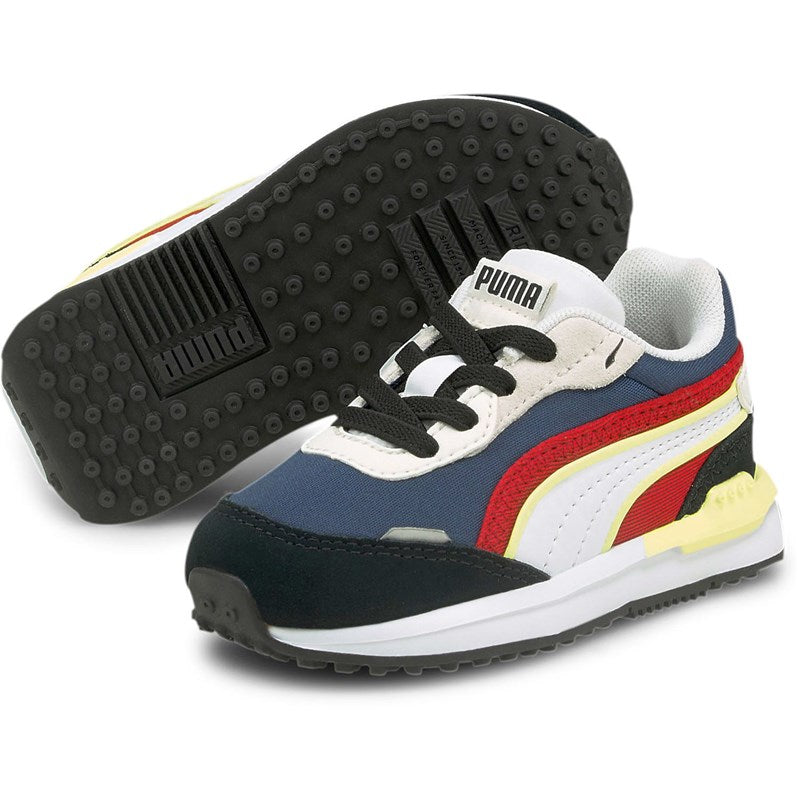 Puma CITY RIDER AC Infant - BLACK -EBONY – Moesports