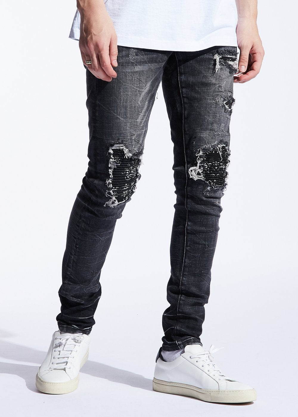Buy Jack & Jones Black Ripped Jeans for Men Online @ Tata CLiQ
