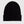 LACOSTE BIG GATOR BEANIE-BLACK