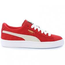 Puma - SUEDE Junior’s - HIGH RISK RED-WHITE - Moesports