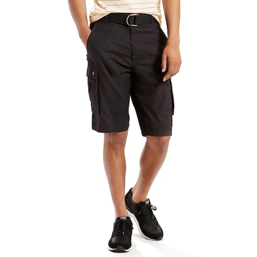 Levis Strauss & Co SNAP CARGO SHORTS Men’s - BLACK - Moesports