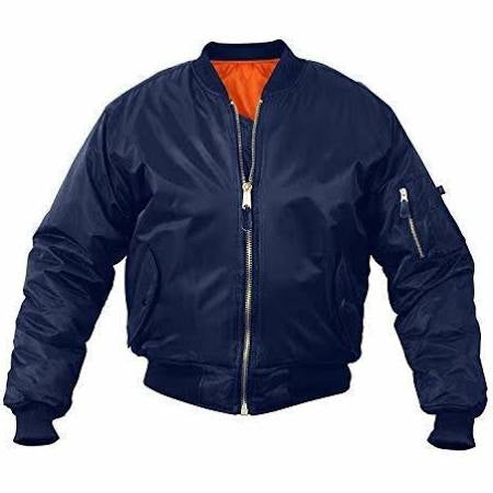 Rothco MA-1 FLIGHT JACKET Men’s - NAVY - Moesports