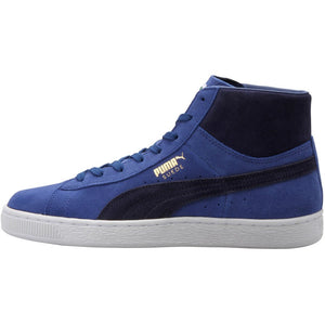 Puma SUEDE MID CLASSIC+ Men’s - LIMOGES-PEACOAT-WHITE - Moesports