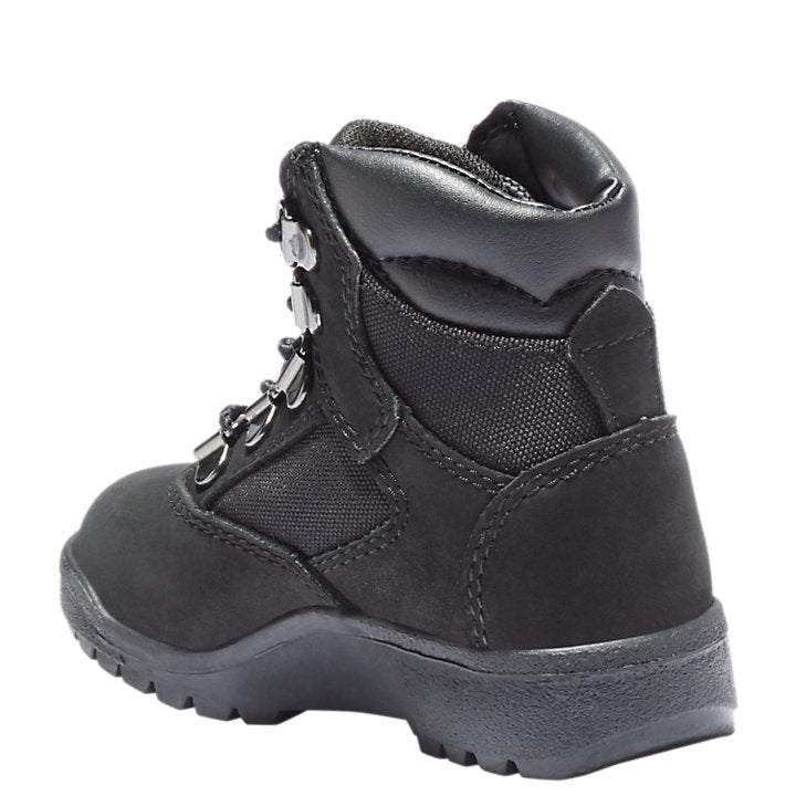 Timberland Toddler’s 6IN FIELD BOOT - BLACK NUBUCK - Moesports