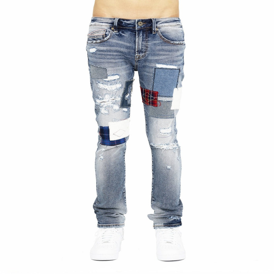 Cult of Individuality PUNK SUPER SKINNY STRETCH  JEAN Men’s -YEAR SAND