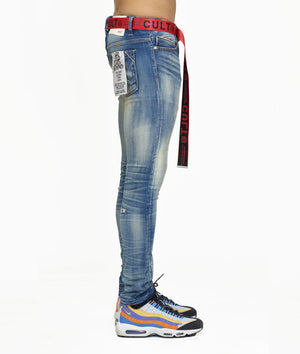 Cult of Individuality  PUNK SUPER SKINNY BELTED Men’s -TYREN
