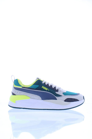 PUMA X-RAY 2 SQUARE MEN -GRAY- SKY -AQUA GREEN -LIME