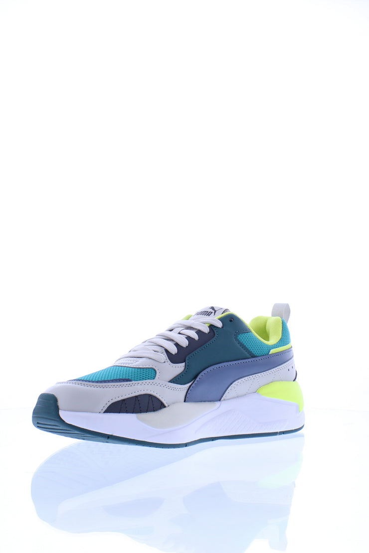 PUMA X-RAY 2 SQUARE MEN -GRAY- SKY -AQUA GREEN -LIME