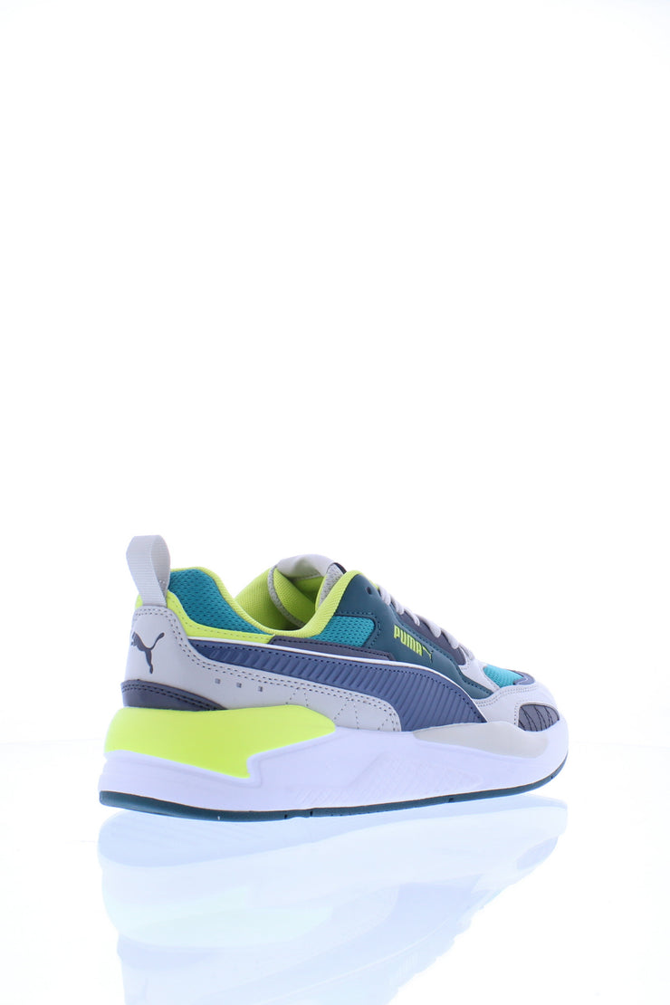 PUMA X-RAY 2 SQUARE MEN -GRAY- SKY -AQUA GREEN -LIME