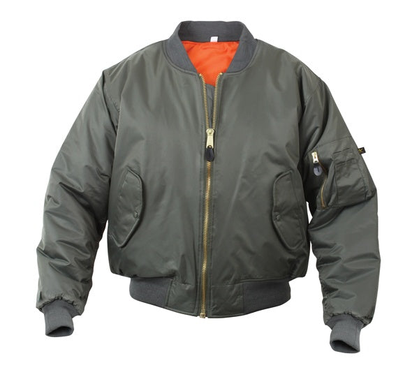 Rothco MA-1 FLIGHT JACKET Men’s - SAGE GREEN - Moesports