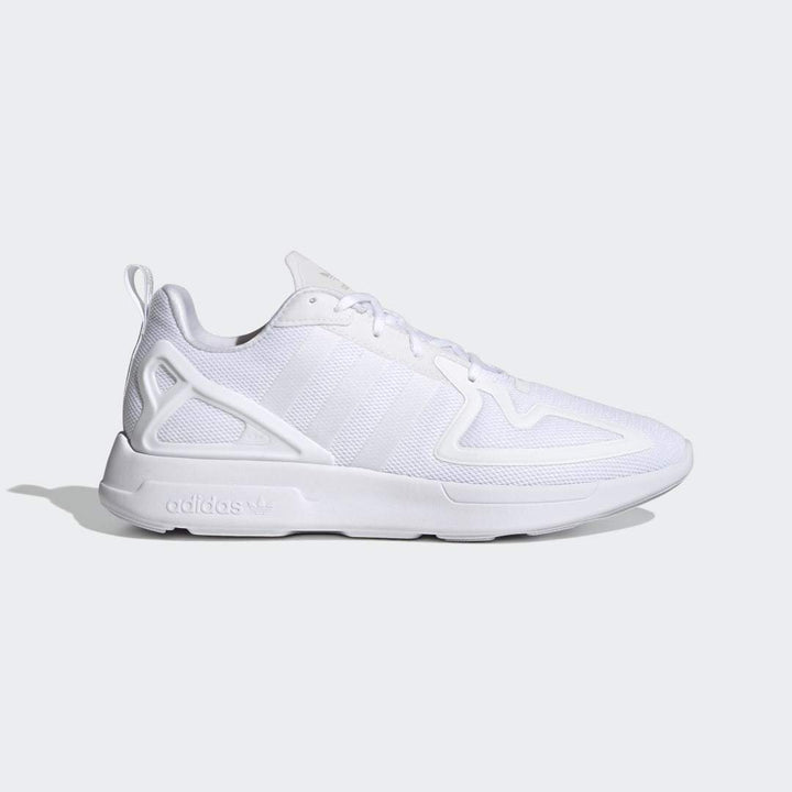 Adidas Original ZX 2X FLUX Men's - FTWWHT/FTWWHT/GREONE 